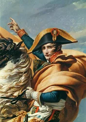 Bonaparte überquert die Alpen (Detail)